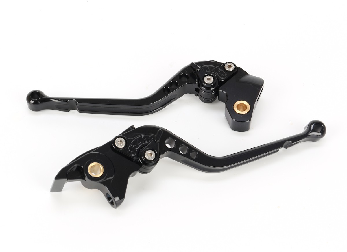 ADJUSTABLE LEVERS BLACK (PAIR) 350 METEOR + 350 CLASSIC