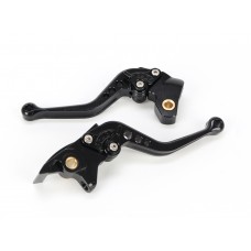 ADJUSTABLE LEVERS BLACK SHORT (PAIR) 350 METEOR + 350 CLASSIC