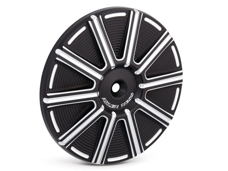 High-performance motorcycle wheel with LED accents for Revelry Motorcycles enthusiasts.