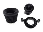 High-performance motorcycle air filter and mounting kit for Revelry Motorcycles.