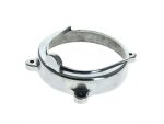 Metal motorcycle headlight bracket for Revelry Motorcycles Enthusiast.