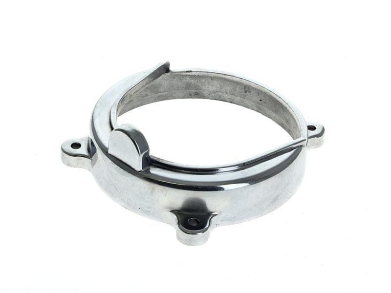 Alternator Cover - Polished Alloy. Fits Big Twin 1970-99 with Open Belt Drive Metal motorcycle headlight bracket for Revelry Motorcycles Enthusiast.