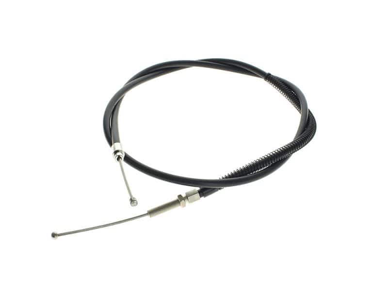 High-quality motorcycle throttle cable for Revelry Motorcycles. Durable and precise control. Perfect for custom bike builds and repairs.