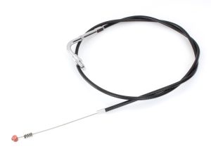 35in. Long Black Vinyl Idle Cable. Fits Big Twin 1990-1995