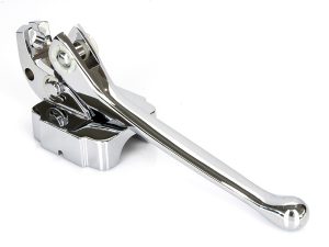 Clutch Lever Assembly - Chrome. Fits Big Twin 1972-1981.