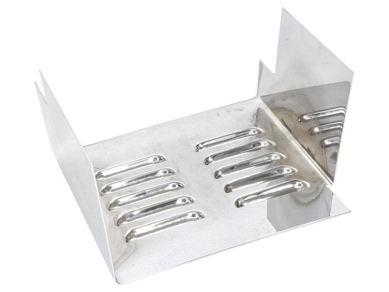 Stainless steel motorcycle footpeg dirt bike footrest for Revelry Motorcycles.