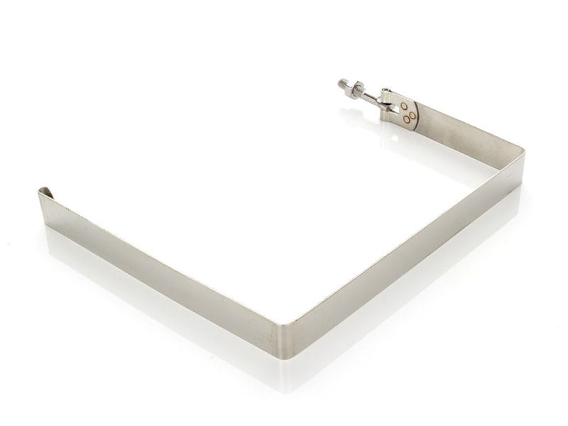 Stainless steel motorcycle chain tool for Revelry Motorcycles repairs and maintenance.