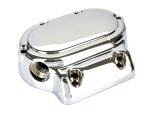 Clutch Cover - Chrome. Fits 5Spd Softail 1987-2006, Dyna 1991-2005 & Touring 1987-2006.
