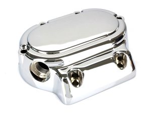 Clutch Cover - Chrome. Fits 5Spd Softail 1987-2006, Dyna 1991-2005 & Touring 1987-2006.