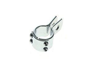 Three Piece Frame Clamp with 1-1/4in. Clamping - Chrome