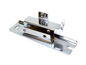 Coil Bracket - Chrome. Fits 4Spd Big Twin 1965-1982