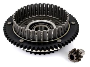 Clutch Basket with Heavy Duty 66 Teeth Ring Gear. Fits Big Twin 1994-1997.