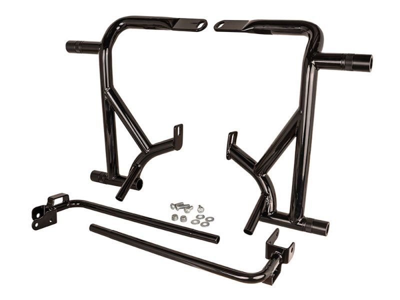 Rear Brawler Crash Bar Kit - Black. Fits Touring 2014up