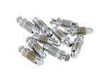 Bolt fasteners for motorcycle maintenance and repairs.