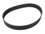Flexible black motorcycle belt for Revelry Motorcycles bike accessories.
