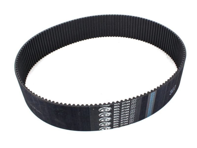 High-quality motorcycle drive belt for optimal engine performance.