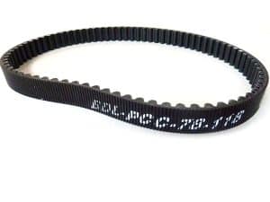 Timing belt for motorcycle engine components | Revelry Motorcycles Australia.