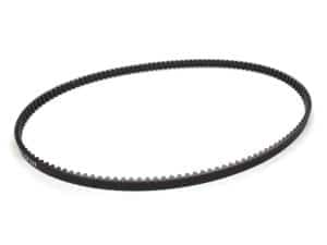 Lightweight black motorcycle timing belt for Revelry Motorcycles in Australia.
