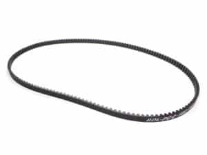 Timing belt for motorcycle engine parts.