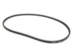 Revelry Motorcycles black timing belt for motorcycle engine performance and reliability.