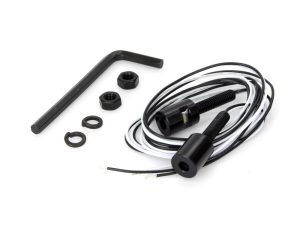 Number Plate Auxillary LED White Light Bolts - Black.