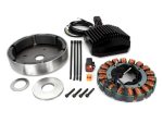 High-performance motorcycle stator upgrade for enhanced electrical system power, fits Revelry Motorcycles.