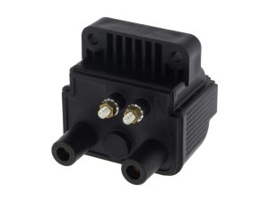 Ignition Coil - Black. Fits Big Twin 1983-1999 & Sportster 1983-2003.