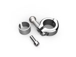Bar Mount Clamp - Chrome. Fits 7/8-1in. Bar