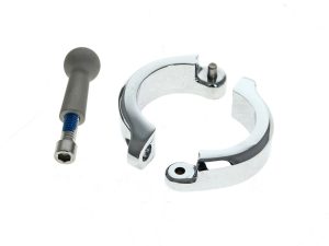 Bar Mount Clamp - Chrome. Fits 1-1/2in. Bar