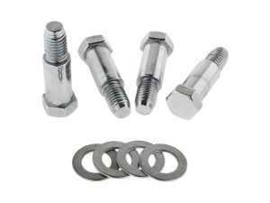 Shock Absorber Bolt Kit - Chrome. Fits Softail 1984-2017