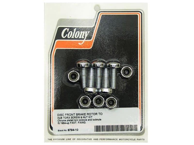 High-quality motorcycle brake rotor hardware kit for Revelry Motorcycles.