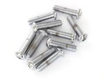 5/16-24 x 1/4in. UNF Button Head Allen Bolts - Chrome. Pack 10.