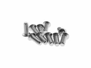 Steel motorcycle bolts for bike maintenance and custom builds.