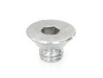 High-quality motorcycle bolt with hexagonal socket, durable metal construction, Revelry Motorcycles parts Australia.