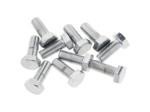 Aluminium motorcycle bolts, ideal for bike repairs and upgrades.