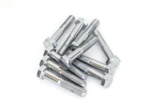 Bolts and fasteners for motorcycle repair and customization.
