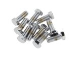 Stainless steel motorcycle axle bolts for Revelry Motorcycles, durable and high-quality.