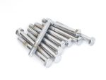 High-quality stainless steel motorcycle bolts and screws for Revelry Motorcycles.