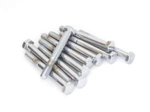 High-quality stainless steel motorcycle bolts and screws for Revelry Motorcycles.