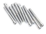 5/16-18 x 3in. UNC Polished Socket Head Allen Bolts - Chrome. Pack 10.