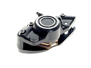 Rear Brake Caliper - Black. Fits Big Twin 1973-1983