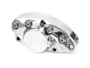 Rear Brake Caliper - Chrome. Fits Big Twin 1973-1983.