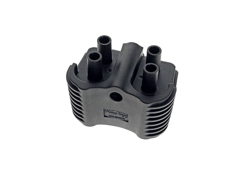 Ignition Coil - Black. Fits Softail 2018up