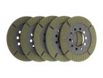 Kevlar Friction Plate Kit. Fits 4Spd Big Twin 1941-1984.