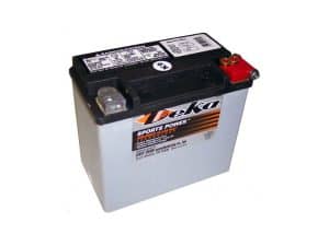 Revelry motorcycles lead-acid car battery with high performance for motorcycle electrical needs.