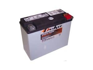 Motorcycle battery for Revelry Motorcycles, high-performance and reliable power supply.