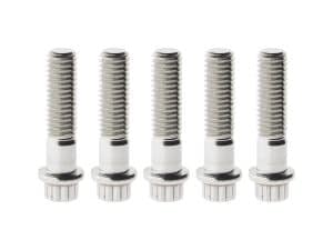 High-quality metallic screws for motorcycle maintenance and repairs.