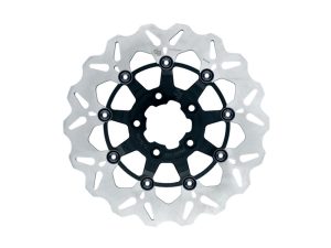 12.6in. Front Wave Floating Disc Rotor - Contrast Cut. Fits Pan America 2021up with Spoke Wheel & CVO Touring 2023up