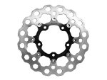 11.8in. Rear Floating Cubiq Disc Rotor - Black. Fits V-Rod 2006-2017.