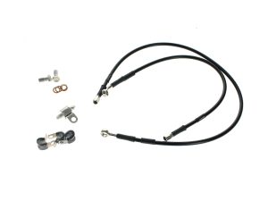 Rear Brake Line - Black. Fits FX Softail 1987-1999